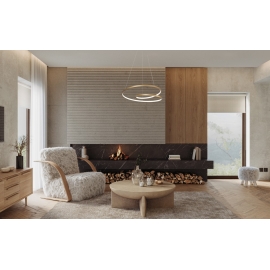 Lampa wisząca Reina PND-21692-M-GD