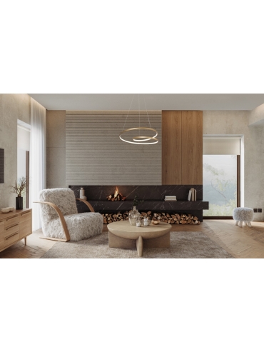 Lampa wisząca Reina PND-21692-M-GD