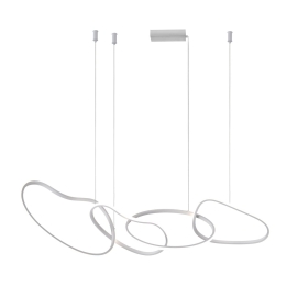 Lampa wisząca Fonte PND-22412-S4-WH