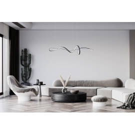 Lampa wisząca Mila PND-23523-BK