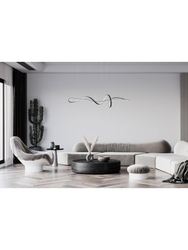 Lampa wisząca Mila PND-23523-BK