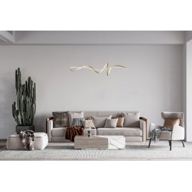 Lampa wisząca Mila PND-23523-GD