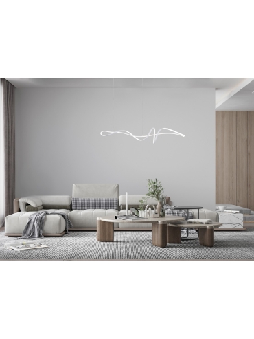 Lampa wisząca Mila PND-23523-WH
