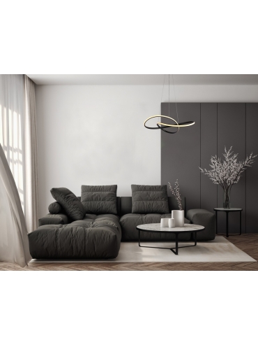 Lampa wisząca Consa PND-19221-BK