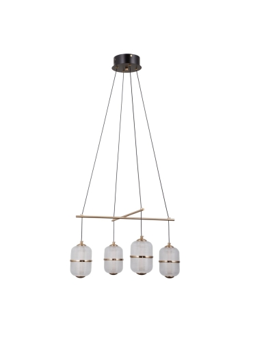 Lampa wisząca Alani PND-34375-4-BK