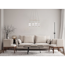 Lampa wisząca Alani PND-34375-4-BK