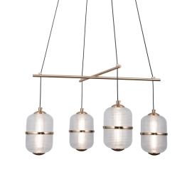Lampa wisząca Alani PND-34375-4-BK