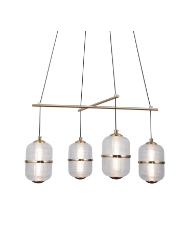 Lampa wisząca Alani PND-34375-4-BK