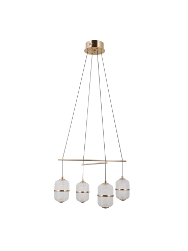 Lampa wisząca Alani PND-34375-4-HBR
