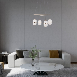 Lampa wisząca Alani PND-34375-4-HBR
