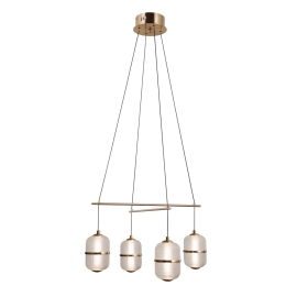 Lampa wisząca Alani PND-34375-4-HBR