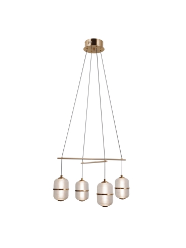 Lampa wisząca Alani PND-34375-4-HBR