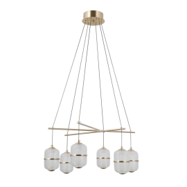 Lampa wisząca Alani PND-34375-6-HBR
