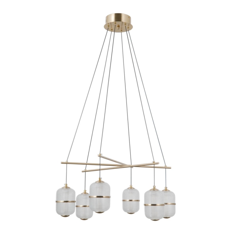 Lampa wisząca Alani PND-34375-6-HBR