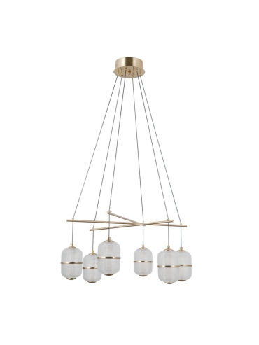 Lampa wisząca Alani PND-34375-6-HBR