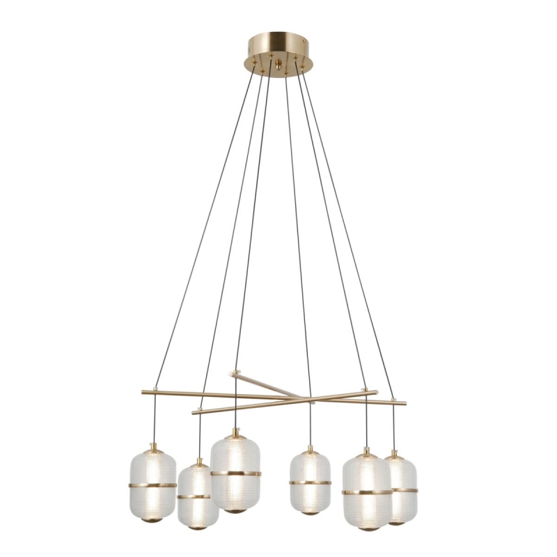 Lampa wisząca Alani PND-34375-6-HBR