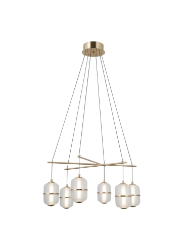 Lampa wisząca Alani PND-34375-6-HBR