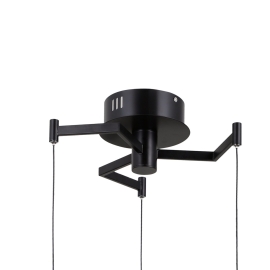 Lampa wisząca Fuente PND-34395-3-BK