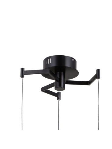 Lampa wisząca Fuente PND-34395-3-BK