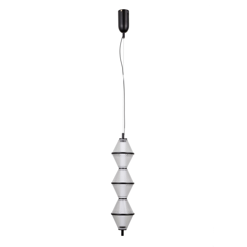 Lampa wisząca Fuente PND-34395-3V-BK