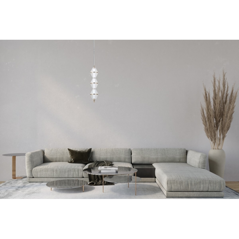 Lampa wisząca Fuente PND-34395-3V-HBR