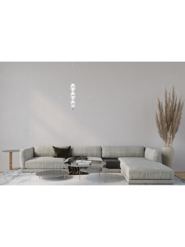 Lampa wisząca Fuente PND-34395-3V-HBR