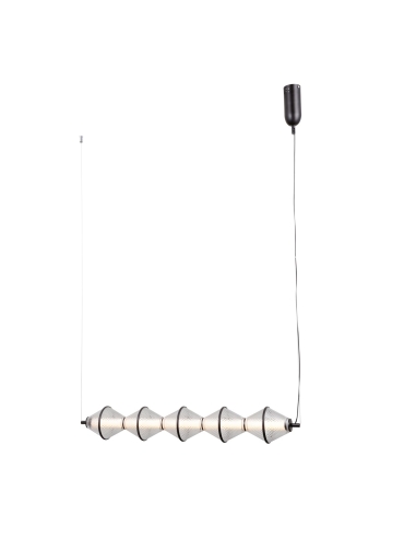 Lampa wisząca Fuente PND-34395-5-BK