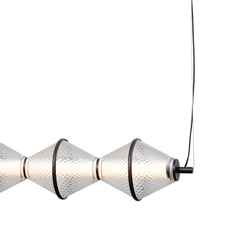 Lampa wisząca Fuente PND-34395-5-BK