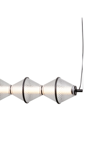 Lampa wisząca Fuente PND-34395-5-BK