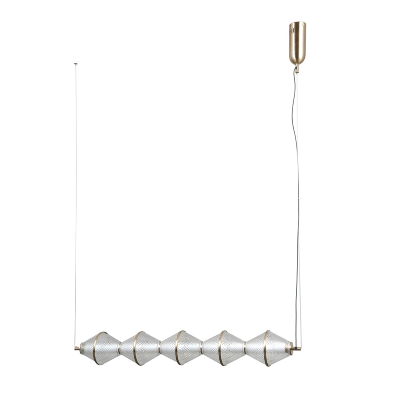 Lampa wisząca Fuente PND-34395-5-HBR
