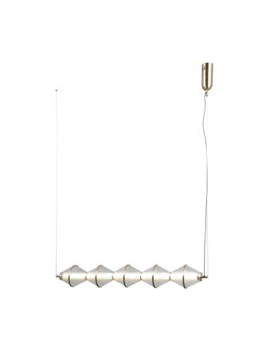 Lampa wisząca Fuente PND-34395-5-HBR