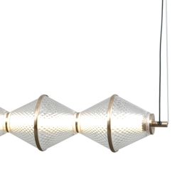 Lampa wisząca Fuente PND-34395-5-HBR