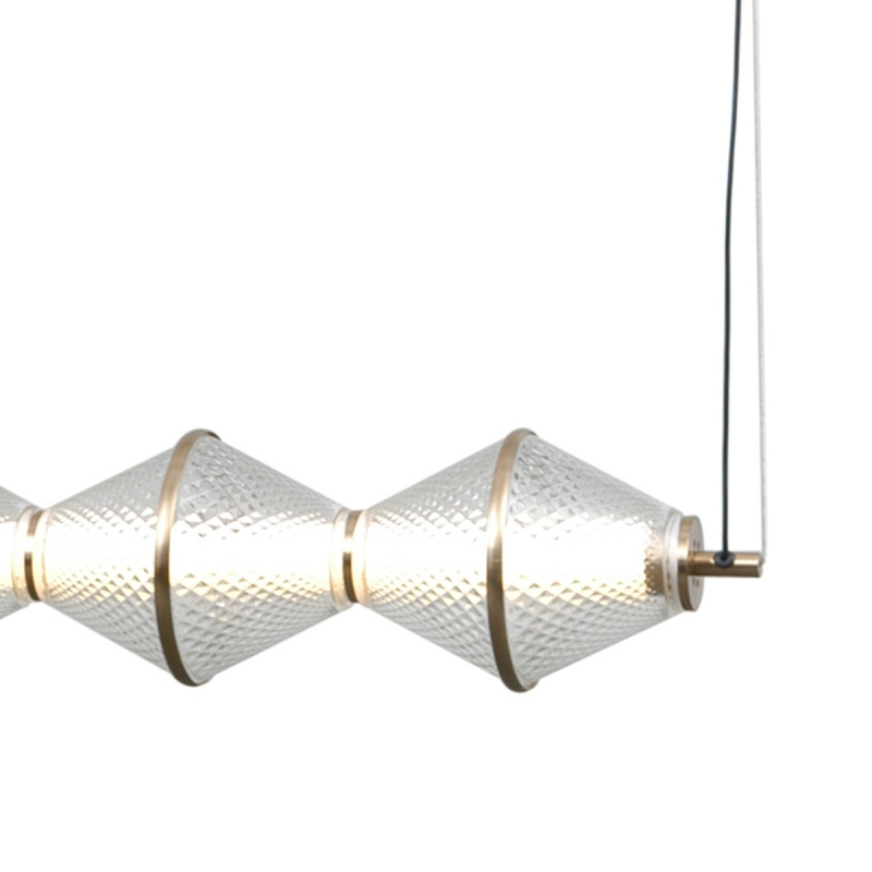 Lampa wisząca Fuente PND-34395-5-HBR