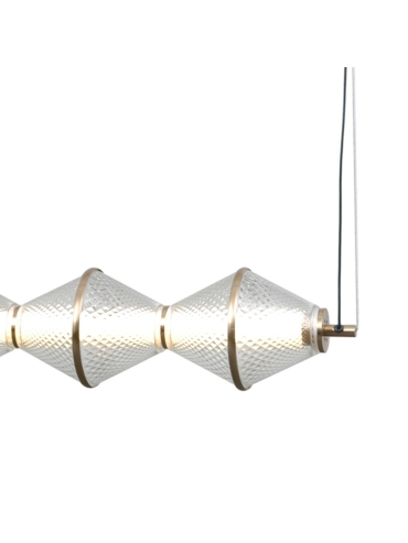 Lampa wisząca Fuente PND-34395-5-HBR