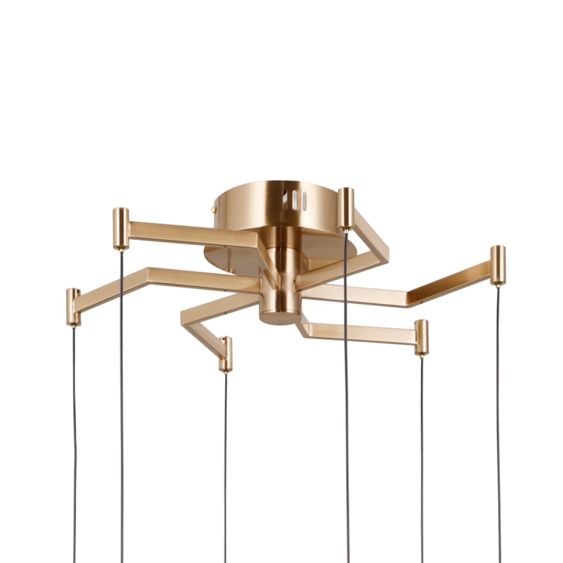 Lampa wisząca Fuente PND-34395-6-HBR
