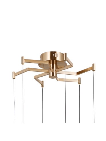 Lampa wisząca Fuente PND-34395-6-HBR