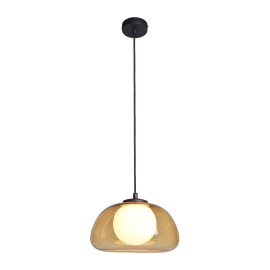 Lampa wisząca Ainale PND-54637-1-BK-YLL