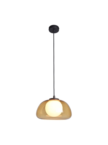 Lampa wisząca Ainale PND-54637-1-BK-YLL