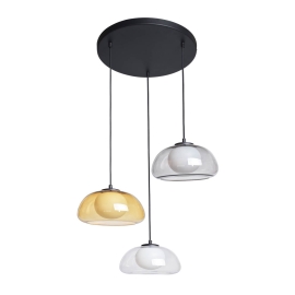Lampa wisząca Ainale PND-54637-3-BK-SG