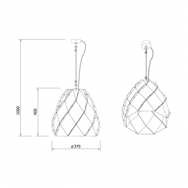 Lampa wisząca SOREX