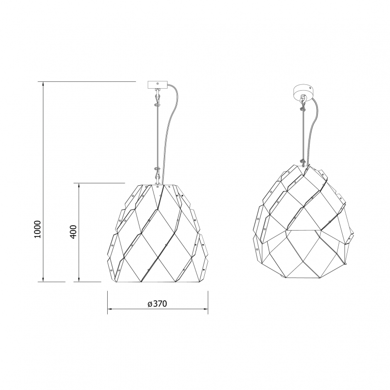 Lampa wisząca SOREX