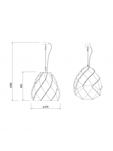 Lampa wisząca SOREX