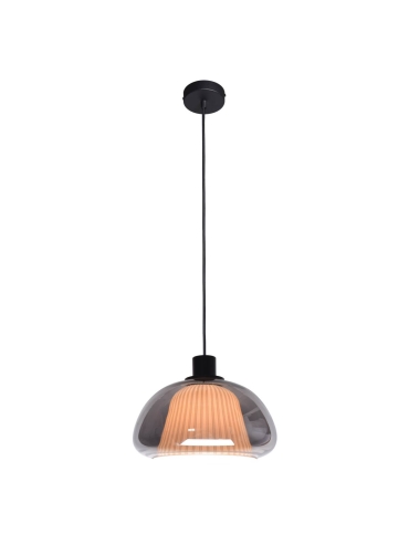 Lampa wisząca Apiro PND-84638-BK-SG