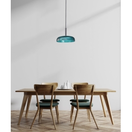 Lampa wisząca Colle PND-48529-BK-BLU