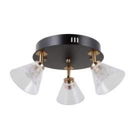 Lampa wisząca Orella WL-34393-3R-BK-HBR
