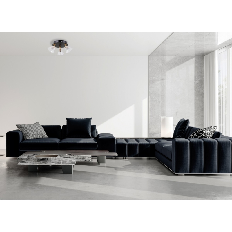 Lampa wisząca Orella WL-34393-3R-BK-HBR