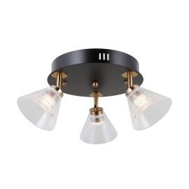 Lampa wisząca Orella WL-34393-3R-BK-HBR