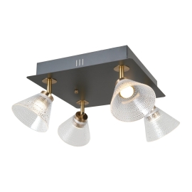 Lampa wisząca Orella WL-34393-4S-BK-HBR