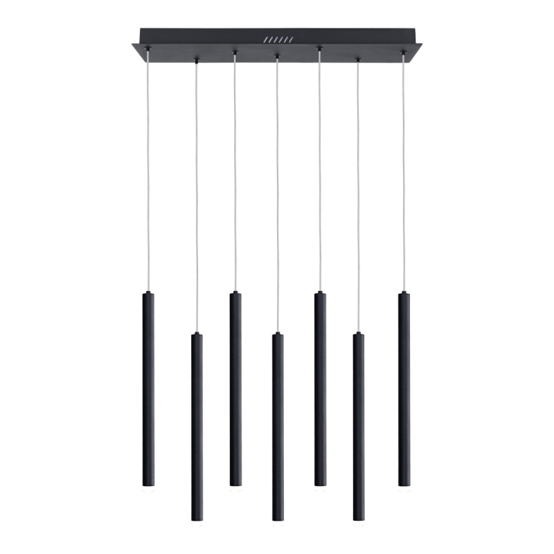 Lampa wisząca Valdes PND-22302-7-BK