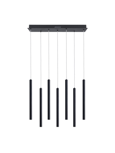 Lampa wisząca Valdes PND-22302-7-BK